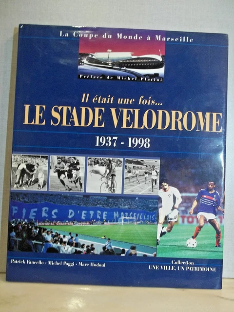 Drapeau Stade Vélodrome Marseille – Coupe D'Europe, Bleu 140x95 Cm
