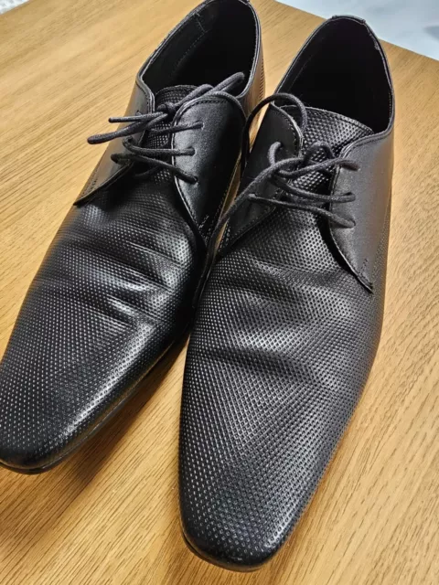 Limehaus Mens Black Shoes Size 9