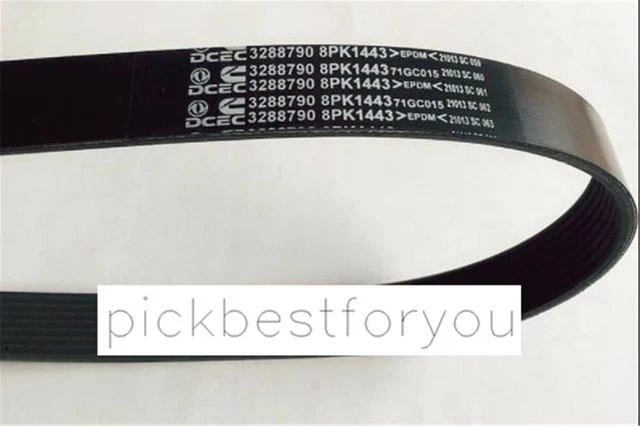 1PCS New 3911568 Cummins Fan Belt For NTA855 4BT 6BT #M08C QL