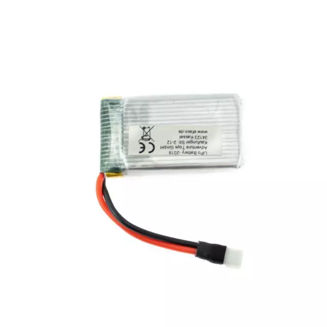 Efaso Power Batteria 3,7V 750mAh li-Po Bianco Piatto Spina Adatto per Syma