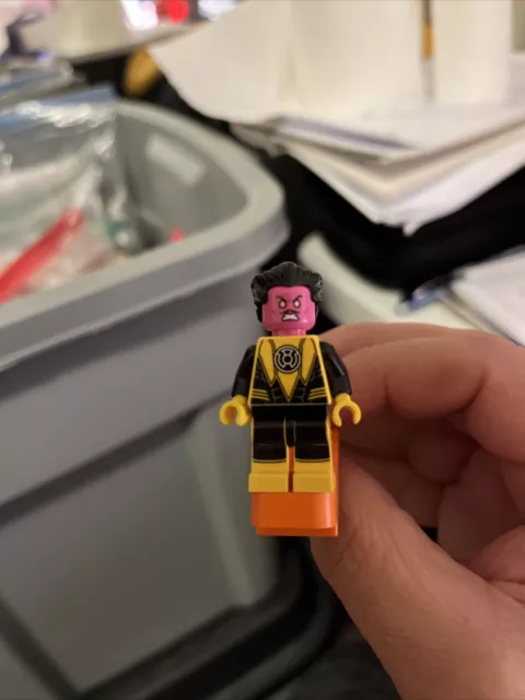 LEGO Minifigure Sinestro sh144 DC Comics Super Heroes Villain