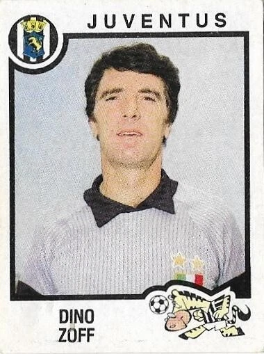 Autocollant Panini Calciatori 1982/83 - Rossi N°165 Juventus - Neuf - Rare