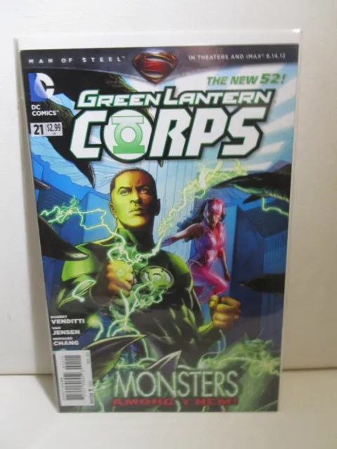 Green Lantern Corps #21 DC New 52 2013 Star Sapphire John Stewart Bagged Boarded
