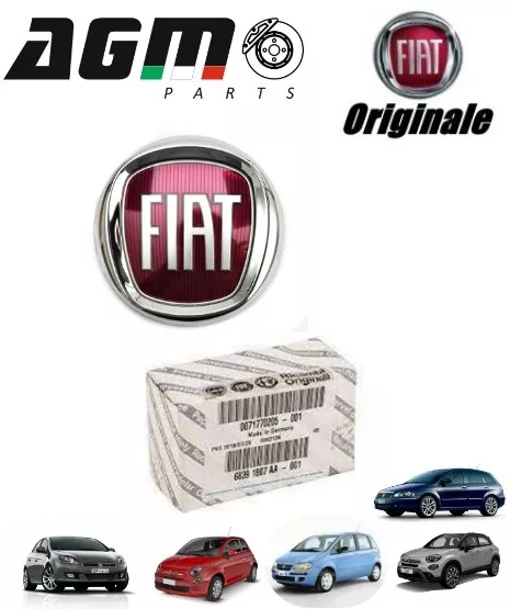 Fregio Logo Stemma Anteriore Originale Fiat Bravo Croma 500X 51944206