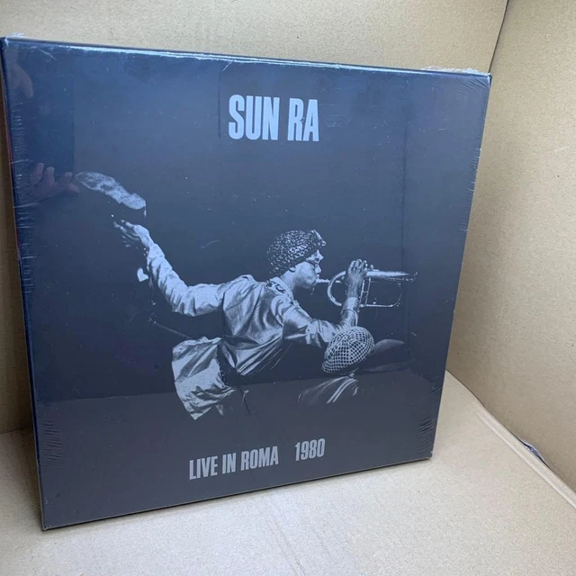 SUN RA LIVE In Roma 1980 Analog Vinyl Record, Used, Outer Box