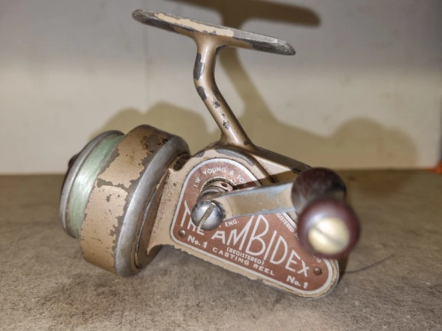ambidex no 1 fishing reel J.W. Young & Sons "The no1"  Ireland's Antique Tackle Ambidex Fishing Reels | eBay