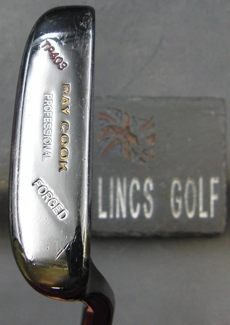 Ray Cook TP403 Professional Forged Putter Steel Shaft 89cm Length Golf Pride Gri Ray Cook TP403 Professional Forged Putter Steel Shaft 89cm Length Golf Pride Gri