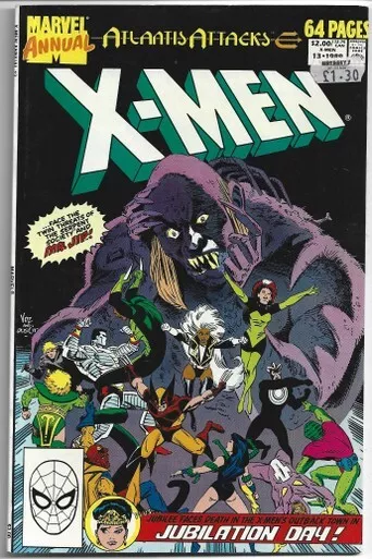 Uncanny X-Men Annual #13, 1989, Marvel Comic