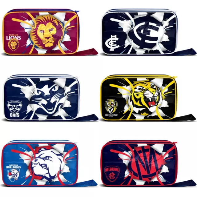 AFL TEAM Lunch Box Food Drink Cooler Bag Work School Birthday Camping Kids Gift