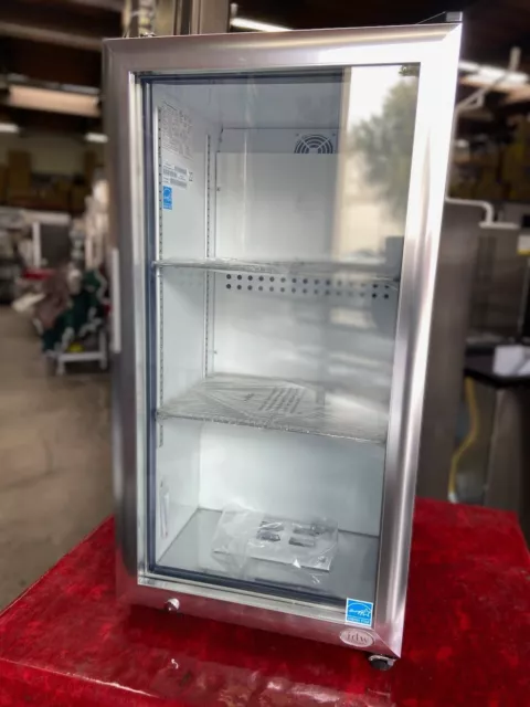 NEW Glass Door Counter Top Drink Display Cooler NSF Refrigerator IDW GS-3 #9128
