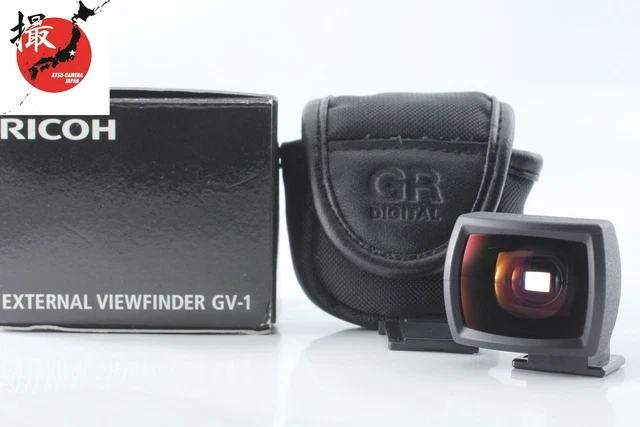 【Top MINT in Box】 RICOH GV-1 External Viewfinder 21 / 28mm for GR From JAPAN