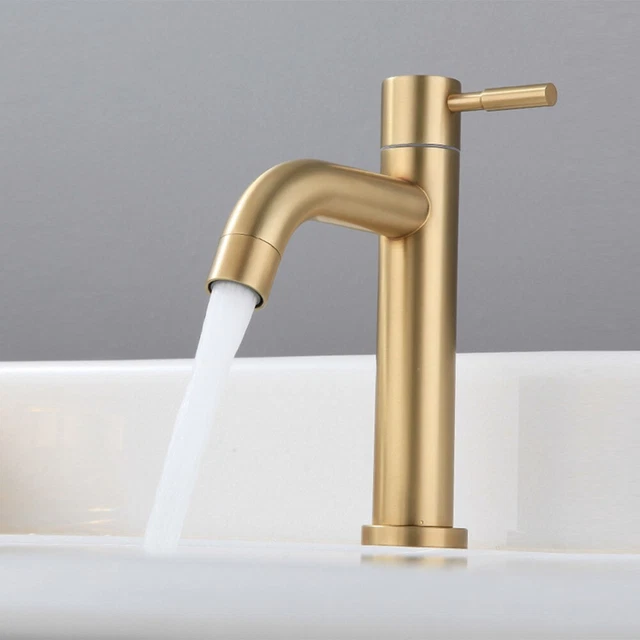 Práctico Grifo Control Flujo de Agua Repuesto Acero Inoxidable Anticorrosión