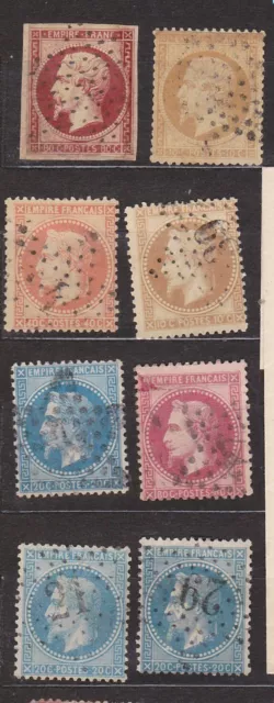 FRANCE Classique Napoléon ( N° 35 ) Cérès - Etoiles de Paris avec lettre Italie 2