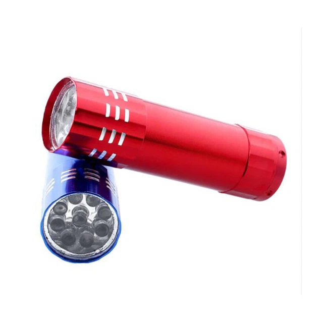 Rilevatore di denaro luce per unghie gel luce nail art portatile torcia elettrica