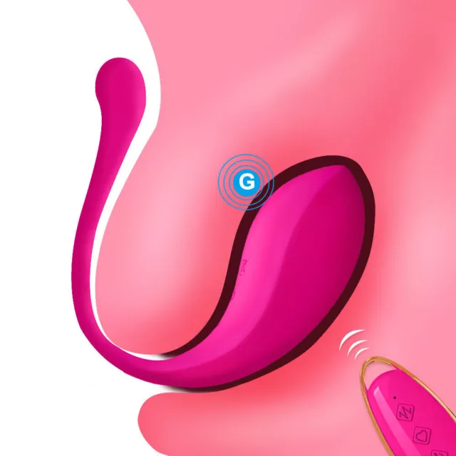 Wearable Egg Vibrator G-Spot Massager Dildo Remote Control Sex Toy for Women