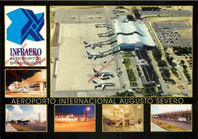 Picture Postcard~ AEROPORTO INTERNACIONAL AUGUSTO SEVERO