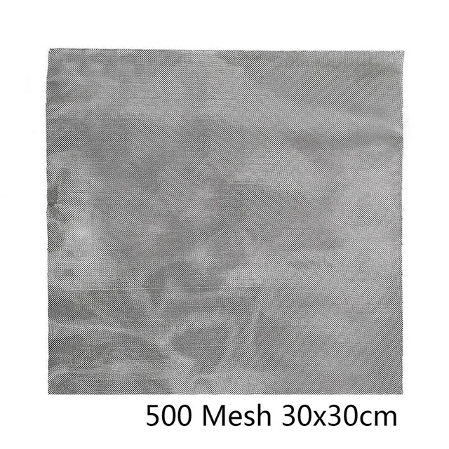 Fil tissé 12 * 12 0,024 mm fil acier inoxydable 30 * 30 cm idéal 500 maille pr