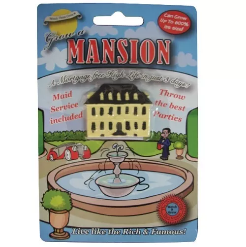 Grow Your Own Mansion Geburtstagsgeschenk Spaß lustige Neuheit Party Geschenk