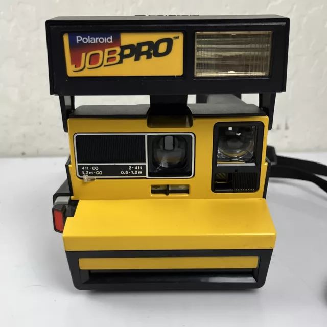 Polaroid  Job Pro 600 Camera Yellow Black