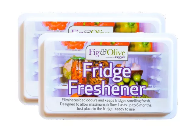 Pack of 2 Fridge Freshener | Odour Eliminator | Smell Fresh | Maximise Airflow