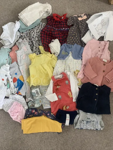 Huge Baby Girl Bundle Of 3-6 Month Clothes