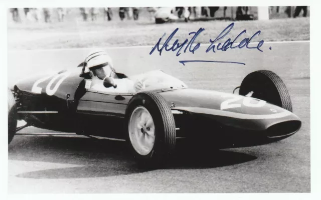 Neville Lederle - Orig Signed Photo: Deceased F1-Driver