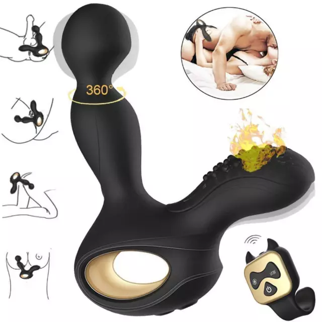 Wireless-Remote-Heating-5-Mode-Rotating-Vibration-Prostate-Massager-G-Spot-Toy