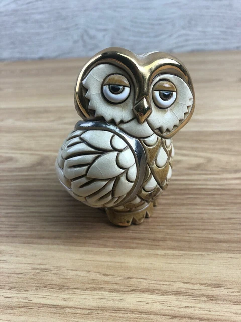 Rinconada De Rosa Owl Figurine