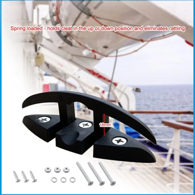 TIE MOORING MARINE Nylon Folding Cleats Dock Bollard Boat Yacht Deck