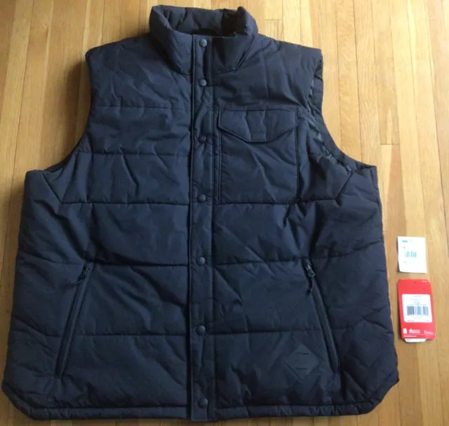 mens north face vest xxl Patrick’s 9  Black Authentic Preowned With Tags