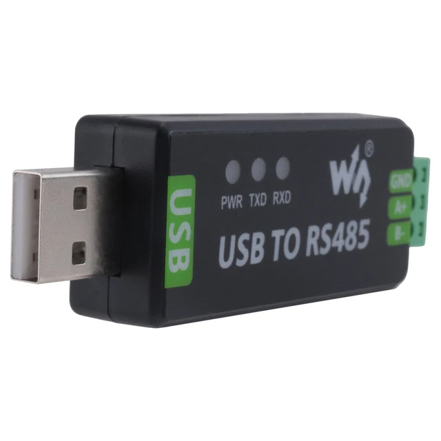 Industrial USB to RS485 Converter Adapter with Original CH343G and SP485EEN, Built-in