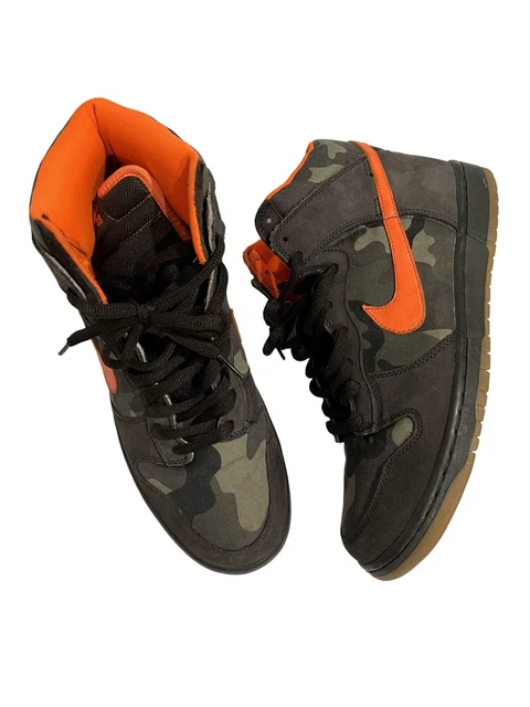 NIKE SB DUNK High Pro Brian Anderson Camo Sz 10 $500.00