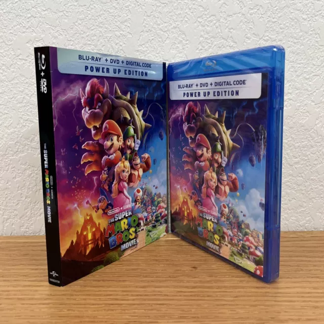 SUPER MARIO BROS. Movie (BluRay/DVD/Digital, 2023) Power Up Edition w