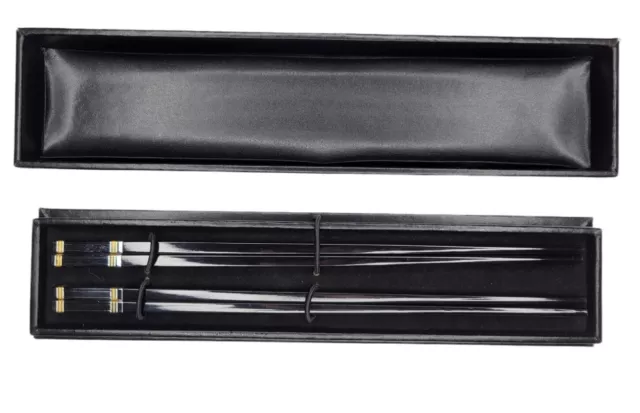 Mandarin Oriental Boston Chopsticks in Leather Case 3