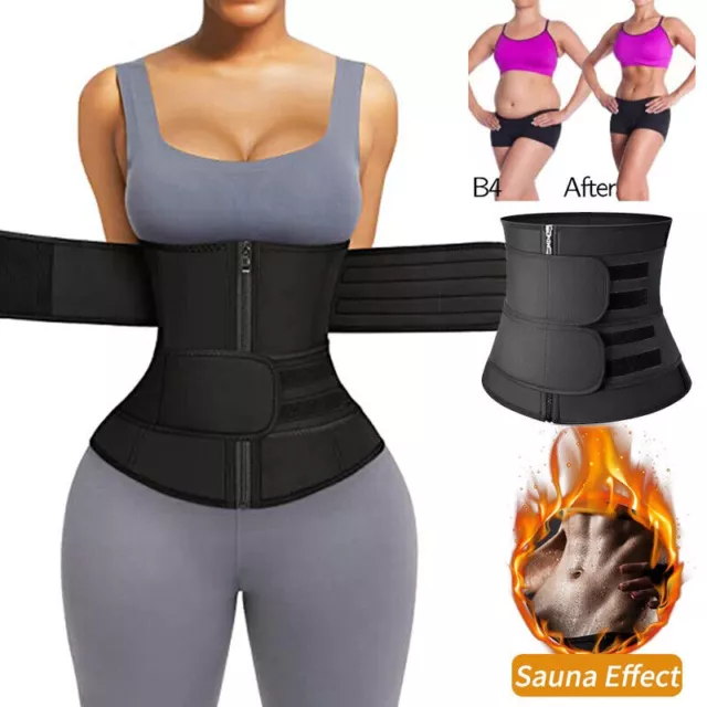 Body Weight Loss Trimmer Belt Shaper For Women Waist Corset Trainer Sauna Sweat