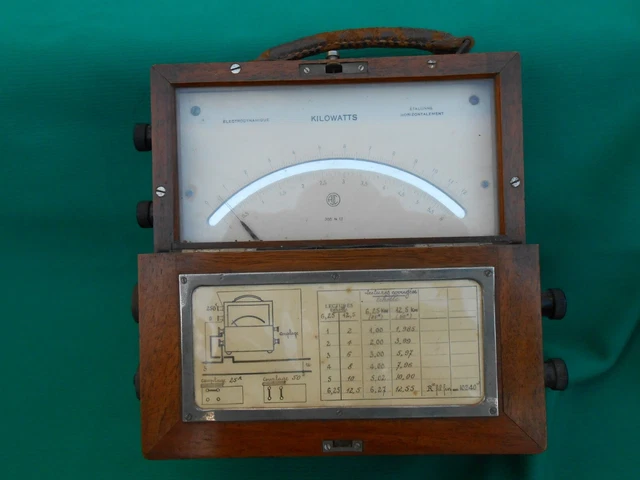 ANCIEN APPAREIL DE mesure electrique EUR 100,00 - FR