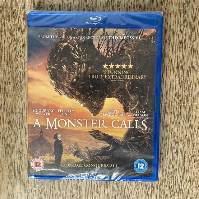 A MONSTER CALLS (DVD/Blu-ray, 2016) - NEW & SEALED - Liam Neeson, J. A ...