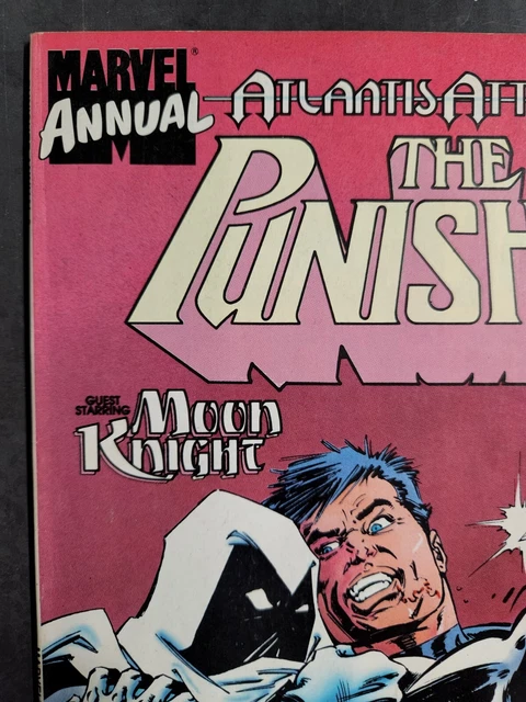 Punisher Annual 2 1st Punisher vs Moon Knight Direct Edition Marvel Comics NM 2
