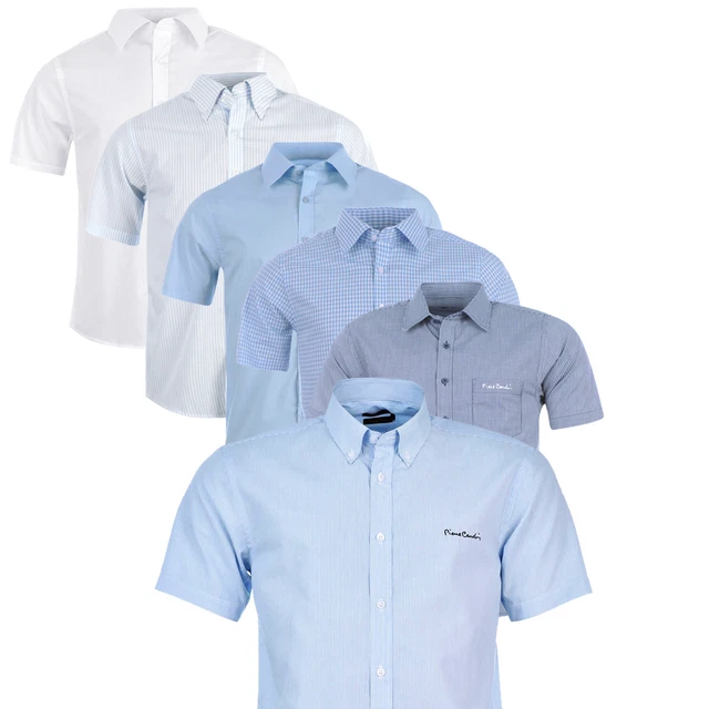 Herren Hemd Kurzarm Regular Fit - Business & Freizeithemd Aus Baumwolle