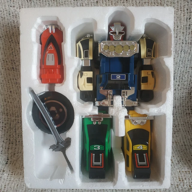 Power Ranger Cars Rangers POWER RANGERS RV Robo Gekisou Car Ranger Vintage Rare 1996 Boxed Figure ...