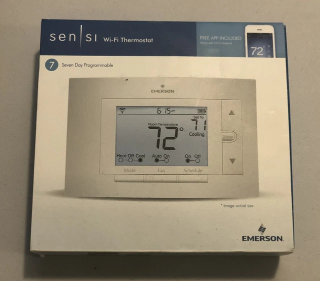 EMERSON SENSI WIFI Programmable Thermostat UP500W for Smart Home NEW