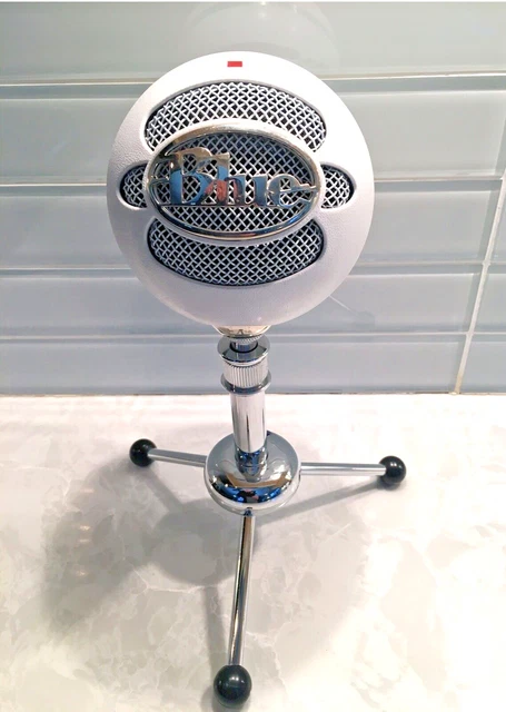Logitech Blue Snowball USB Microfoon - Plug & Play Voor Streaming, Podcasts En Opnames