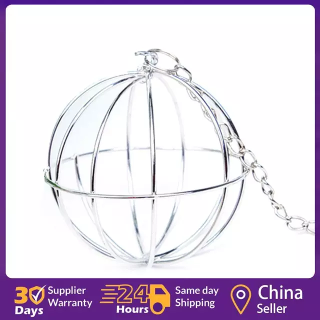 Stainless Steel Round Sphere Feed Dispense Exercise Hanging Pendant Hay Grass