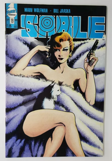 Sable #19 VF Adam Hughes Cover 1989