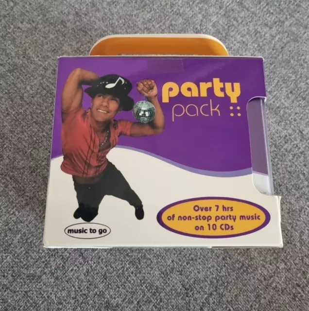 Party Pack 10 Disc Pack Party Songs R&B Hip Hop Soul Dance Rock Pop Retro Disco