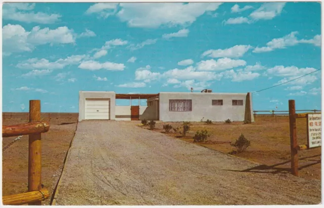 The Valley of the Estancia Ranchettes, New Mexico - Vintage Postcard