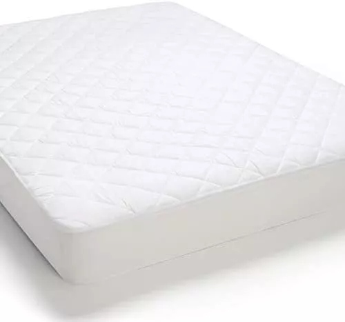 Caravan Shaped Quilted Microfibre Mattress Protector - 4 Styles