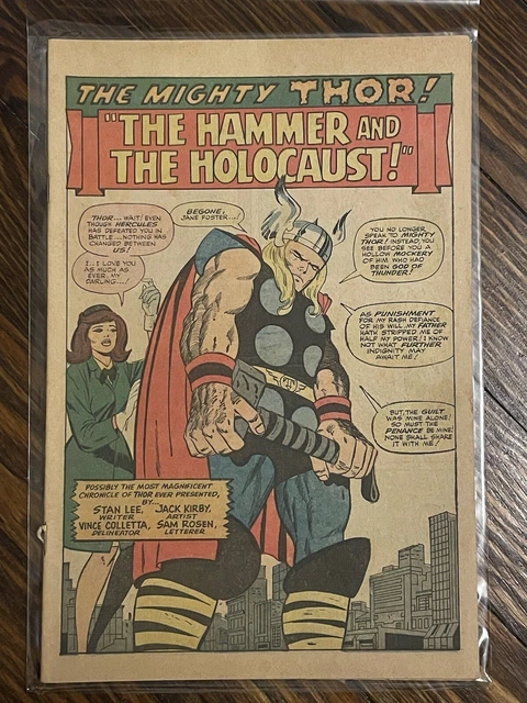 The Mighty Thor 127 (1966) Coverless First Appearance of Pluto and Hippolyta