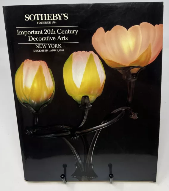 Sotheby's Important 20th Century Decorative Arts Auction Catalog Dec. 1989 5944