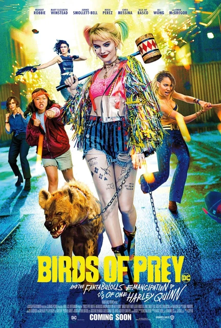 BIRDS OF PREY Harley Quinn Movie Poster (24x36) - Margot Robbie